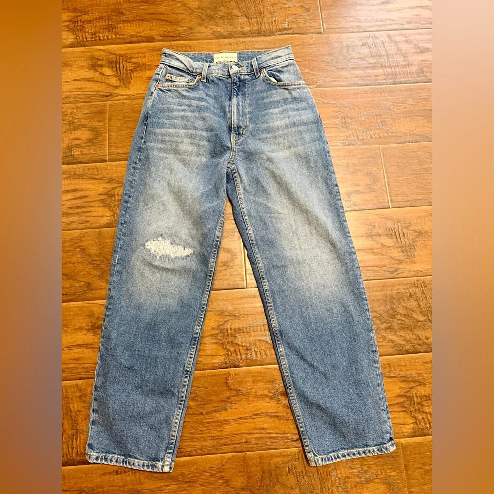 Emerson Fry X Twin Doves Vintage Stove Pipe Ankle Jeans - Picture 3 of 12